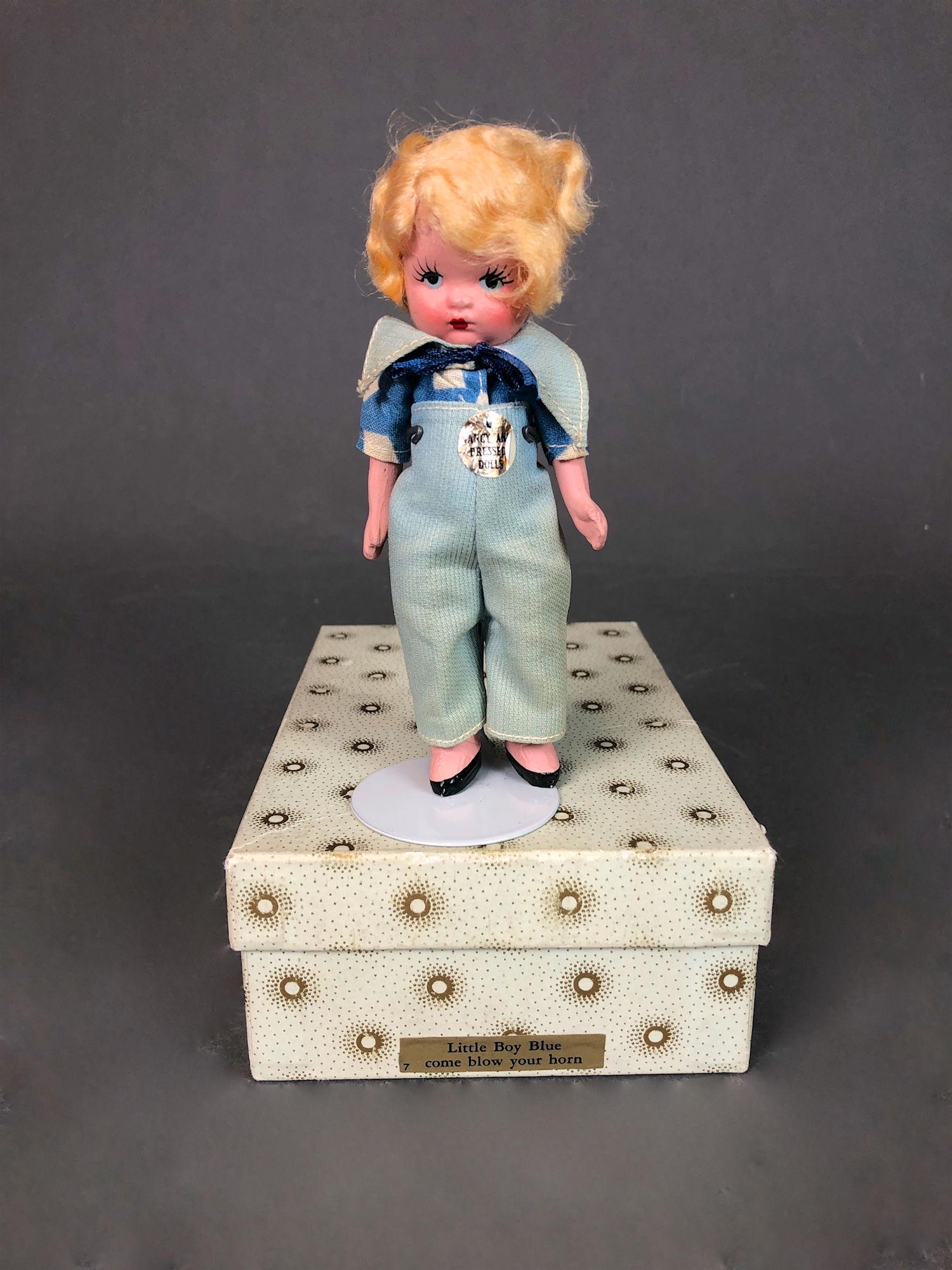 4 7/8" RARE AND SOUGHT AFTER STORYBOOK DOLL IN ORIGINAL (1 of 6)