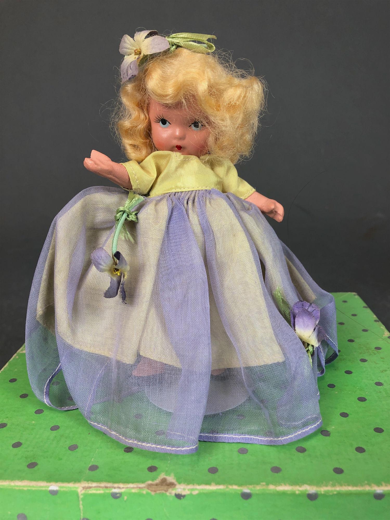 5" STORYBOOK DOLL IN ORIGINAL COSTUME.  "STORYBOOK DOLL (1 of 6)