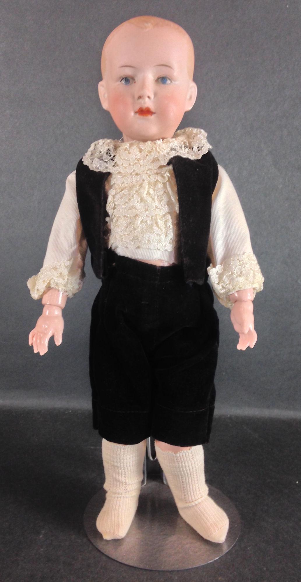 13½" HERM STEINER BISQUE SOLID DOME CHARACTER (1 of 1)