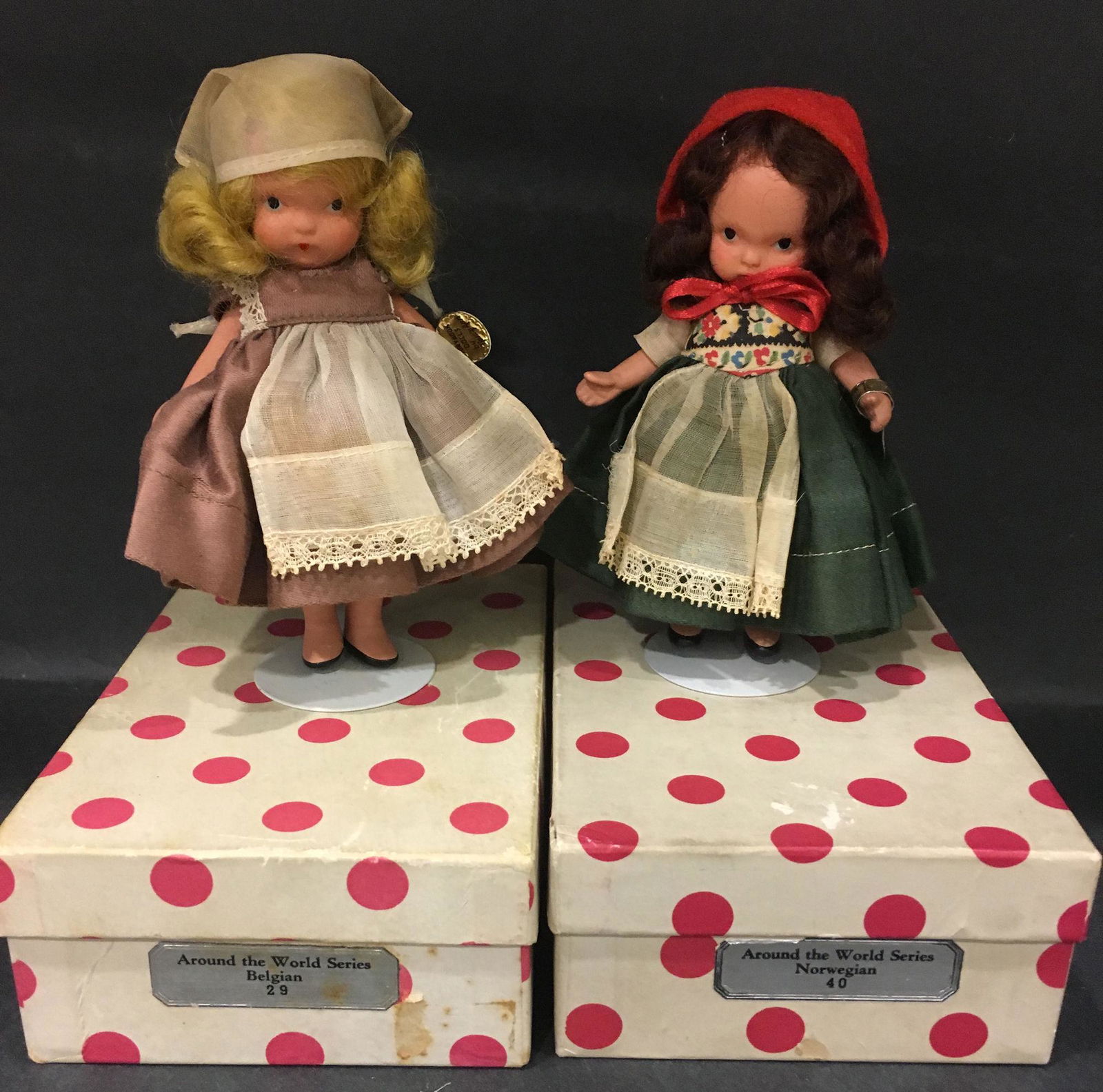 (2) 5½" STORYBOOK DOLLS AROUND THE WORLD SERIES (1 of 3)