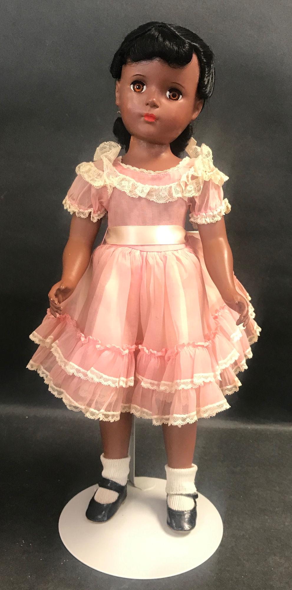 18" MADAME ALEXANDER HARD PLASTIC "CYNTHIA". SYNTHETIC (1 of 6)