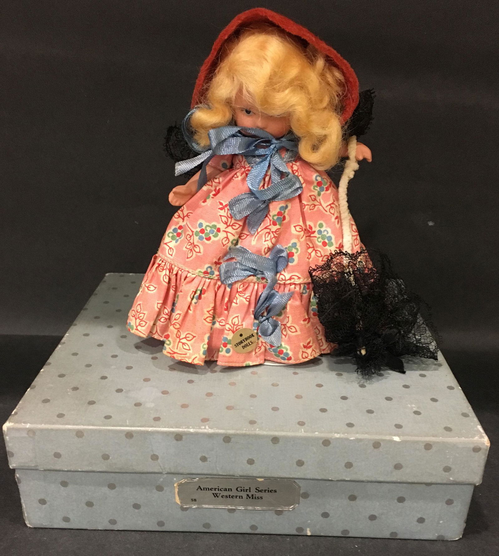 5½" STORYBOOK DOLL AMERICAN GIRL SERIES "WESTERN (1 of 3)