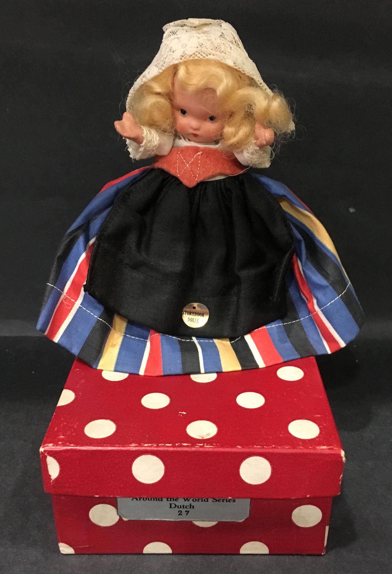 5" STORYBOOK DOLL AROUND THE WORLD SERIES "DUTCH" #27 (1 of 3)
