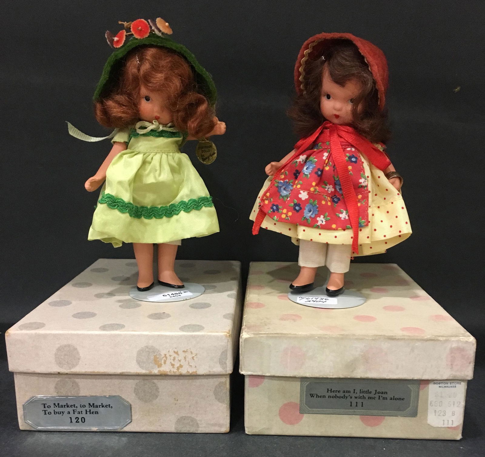 (2) 5½" STORYBOOK DOLLS MOTHER GOOSE/FAIRY TALE (1 of 6)