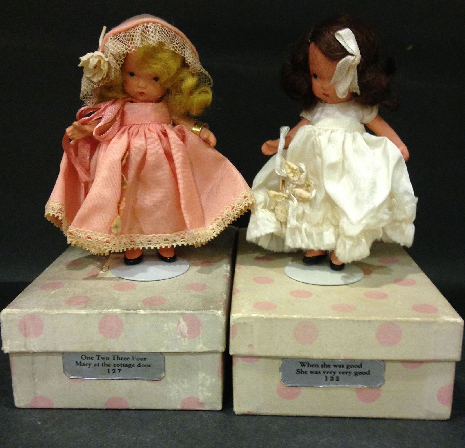 (2) 5½" STORYBOOK DOLLS MOTHER GOOSE/FAIRY TALE (1 of 4)