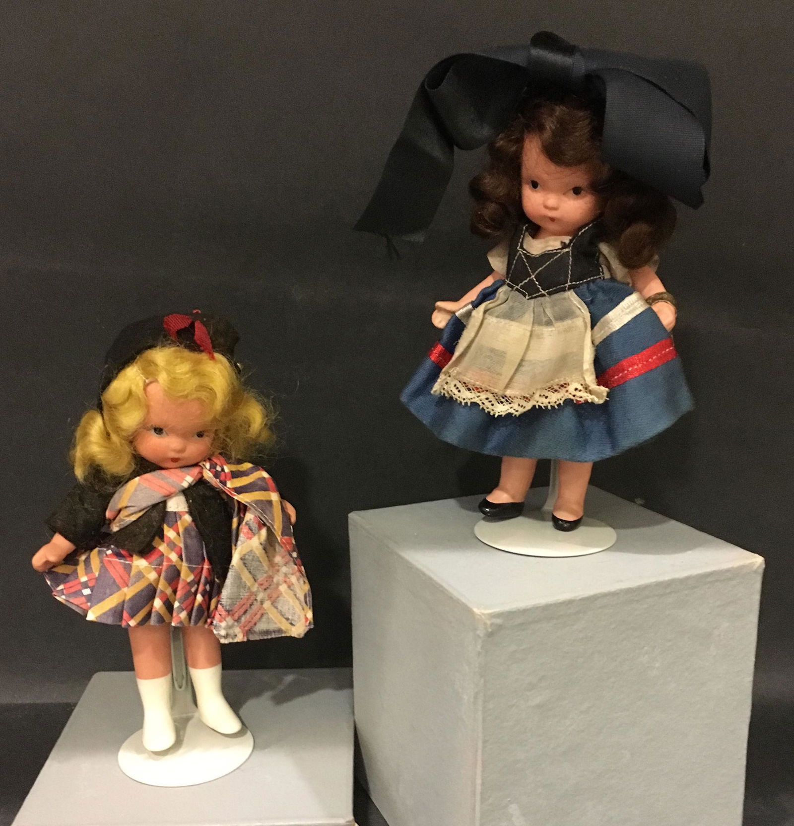 (2) 5½" STORYBOOK DOLLS AROUND THE WORLD SERIES (1 of 3)