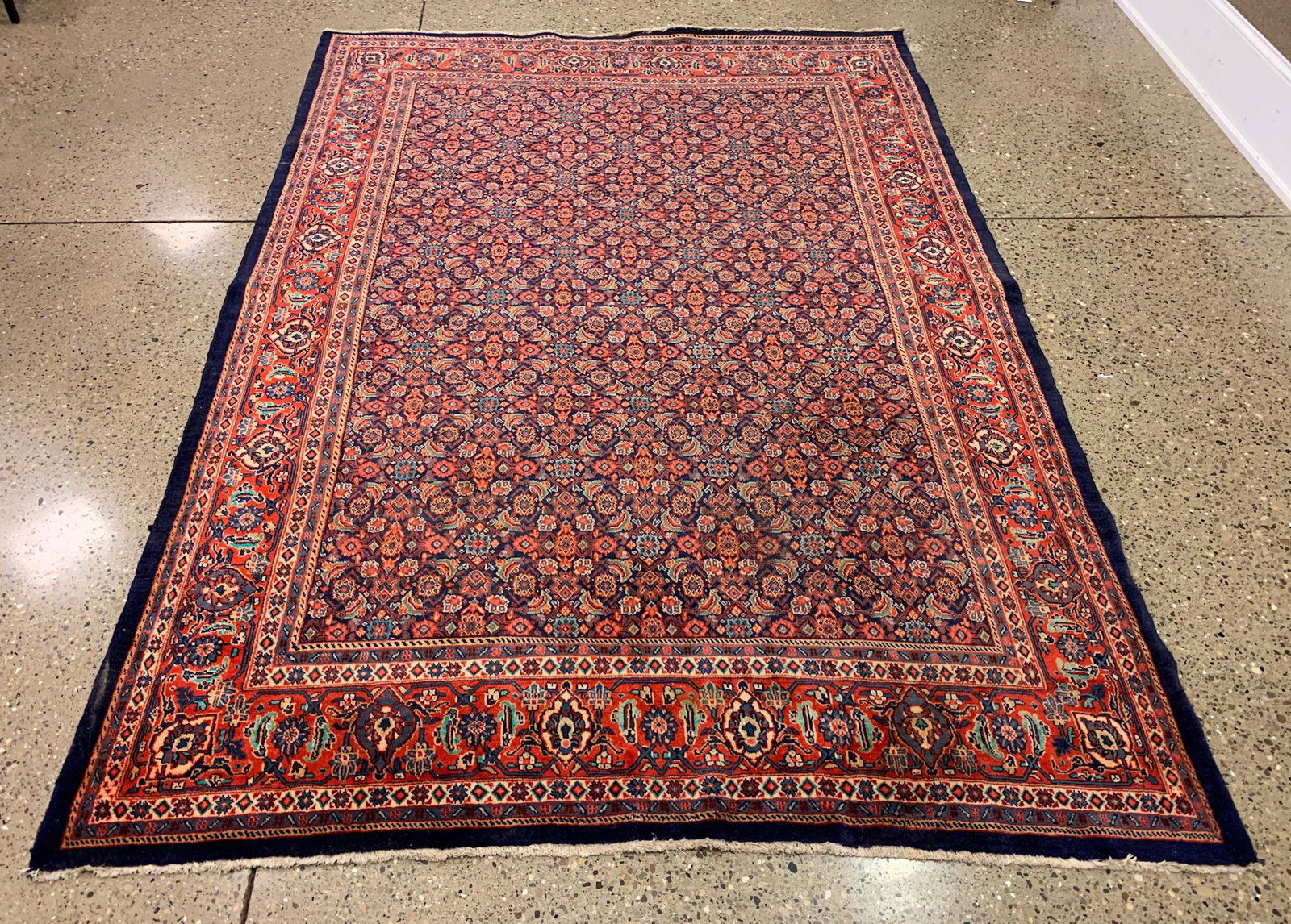 ORIENTAL RUG, PERSIAN TABRIZ, 6'11" X 10'2" (1 of 9)