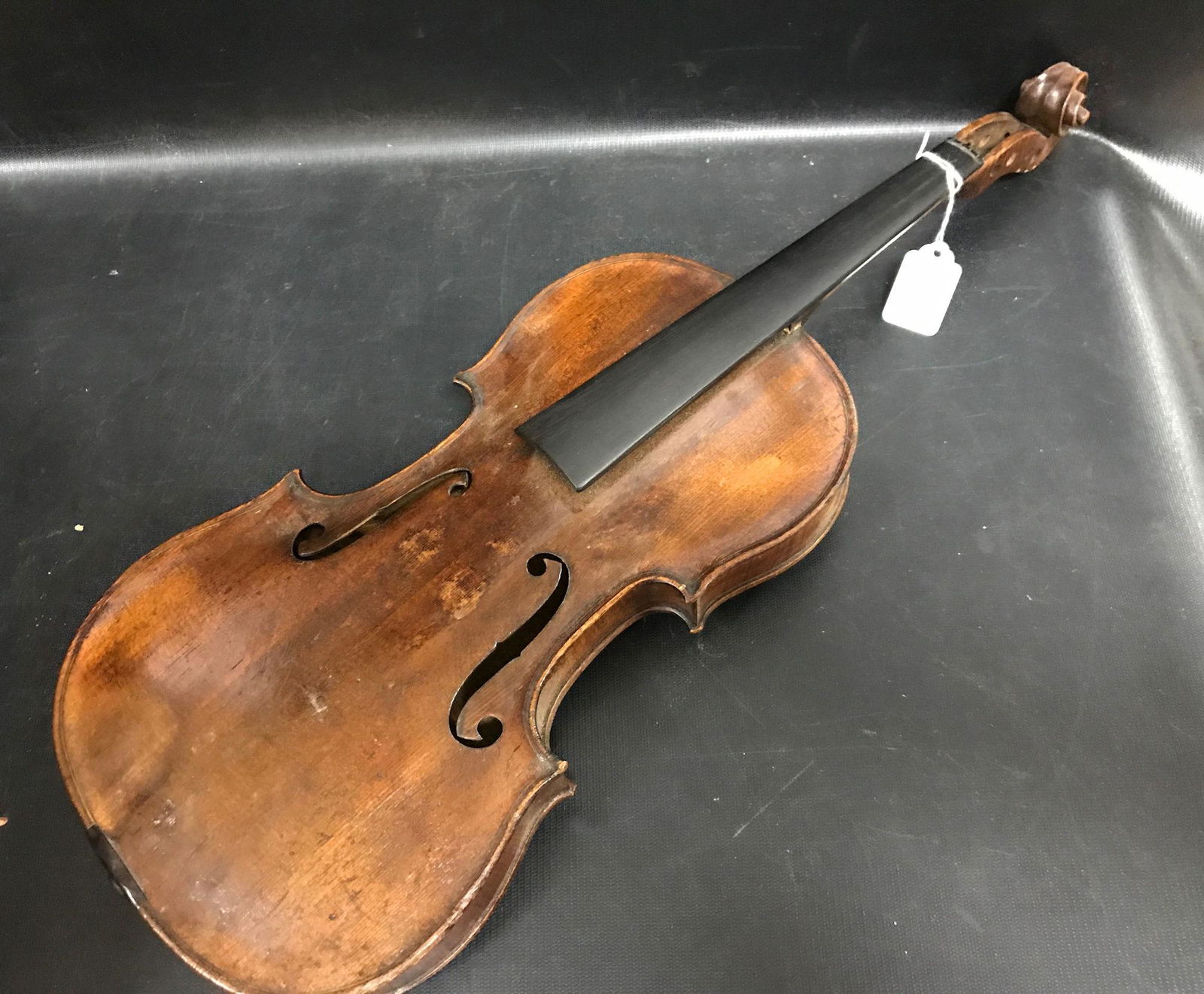 VIOLIN BODY,STRADIVARIUS COPY FACIEBAT 1745, NO STRINGS (1 of 1)