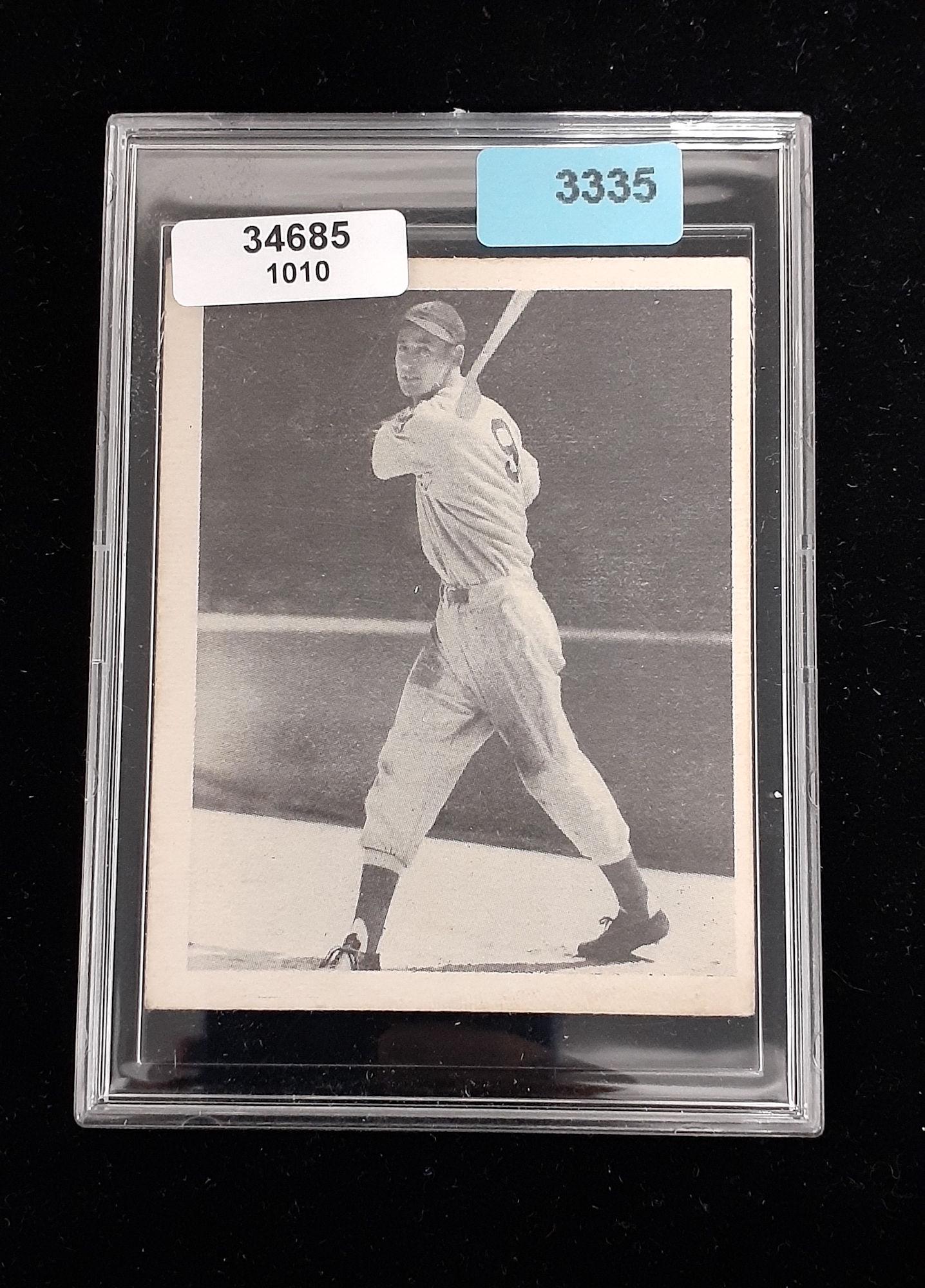 1939 PLAY BALL BASEBALL CARD 92. TED WILLIAMS.  IN (1 of 2)