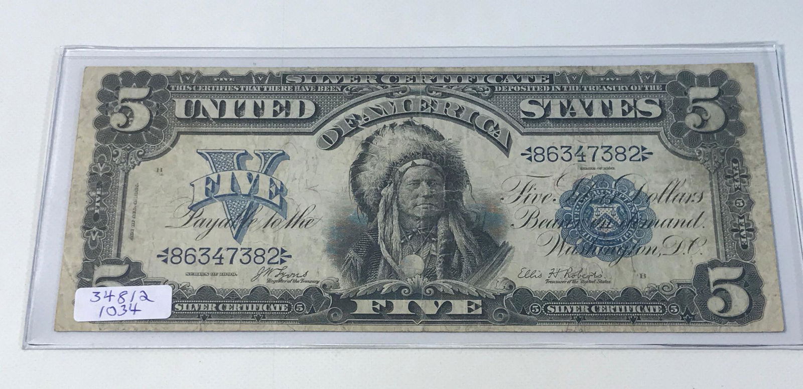 $5 UNITED STATES SILVER CERTIFICATE (1 of 8)