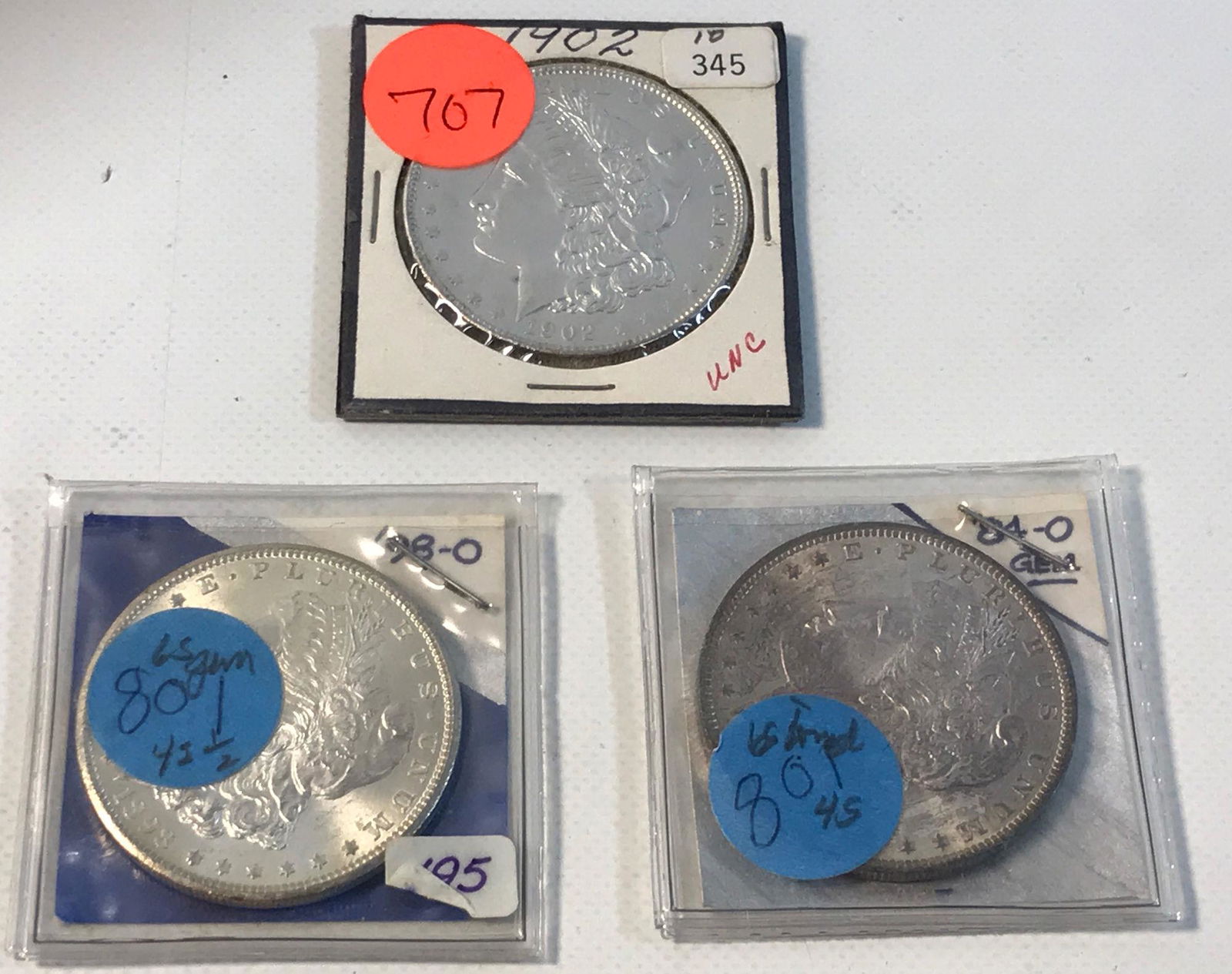 LOT OF U.S. SILVER DOLLAR COINS (1 of 7)