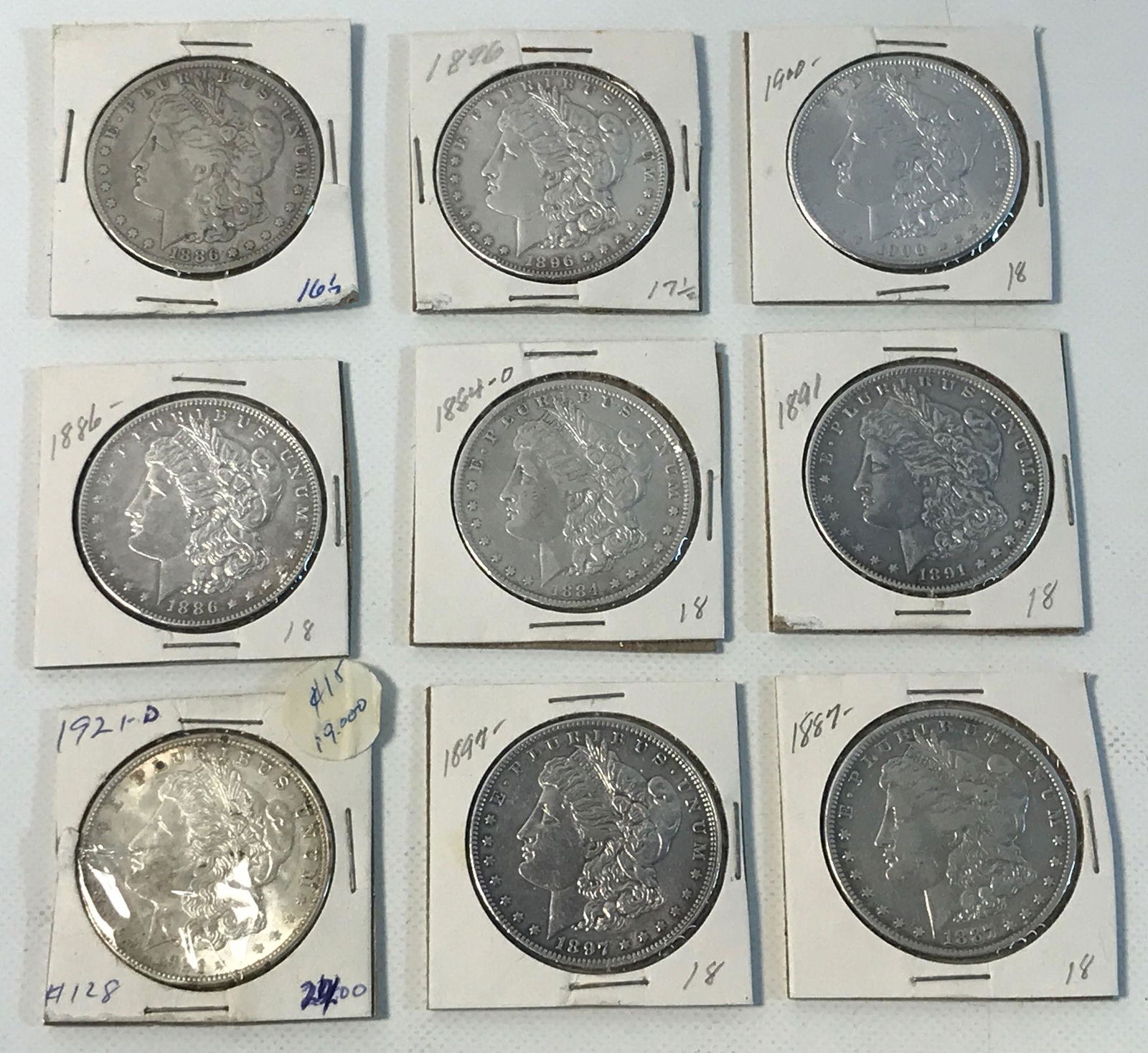 LOT OF UNITED STATES SILVER COINAGE (1 of 19)