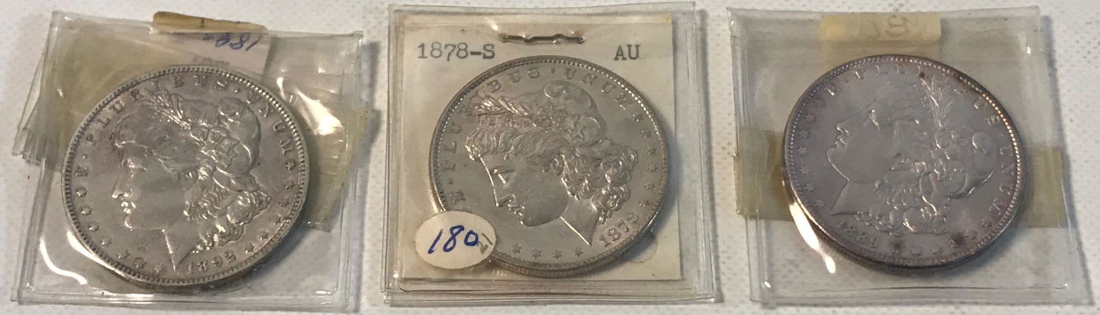 LOT OF U.S. SILVER DOLLAR COINS (1 of 7)