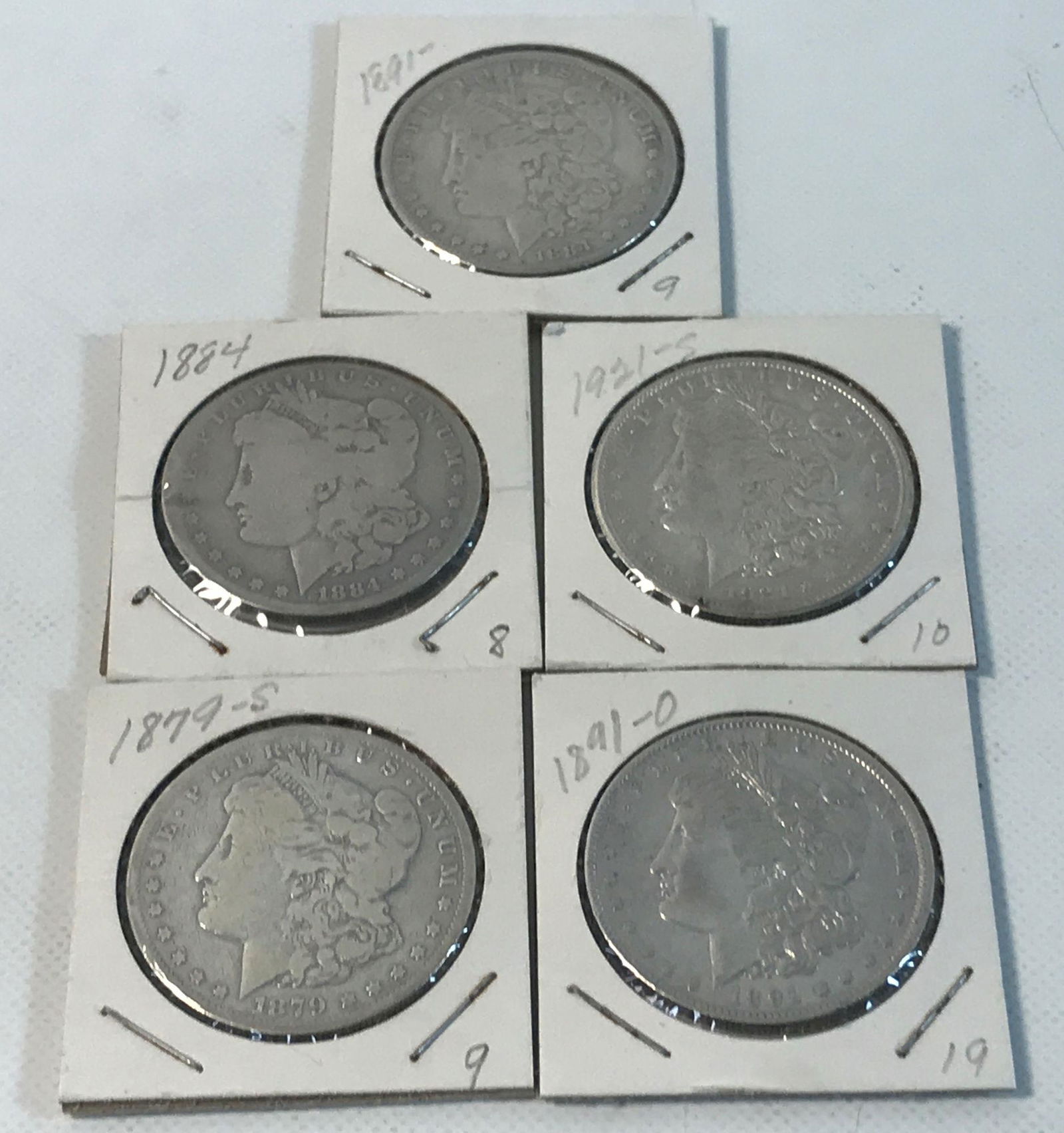 LOT OF U.S. SILVER DOLLAR COINS (1 of 11)