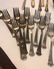 SILVER AND SILVER PLATE FLATWARE LOT - 10