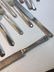 SILVER AND SILVER PLATE FLATWARE LOT - 13