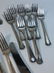 SILVER AND SILVER PLATE FLATWARE LOT - 2