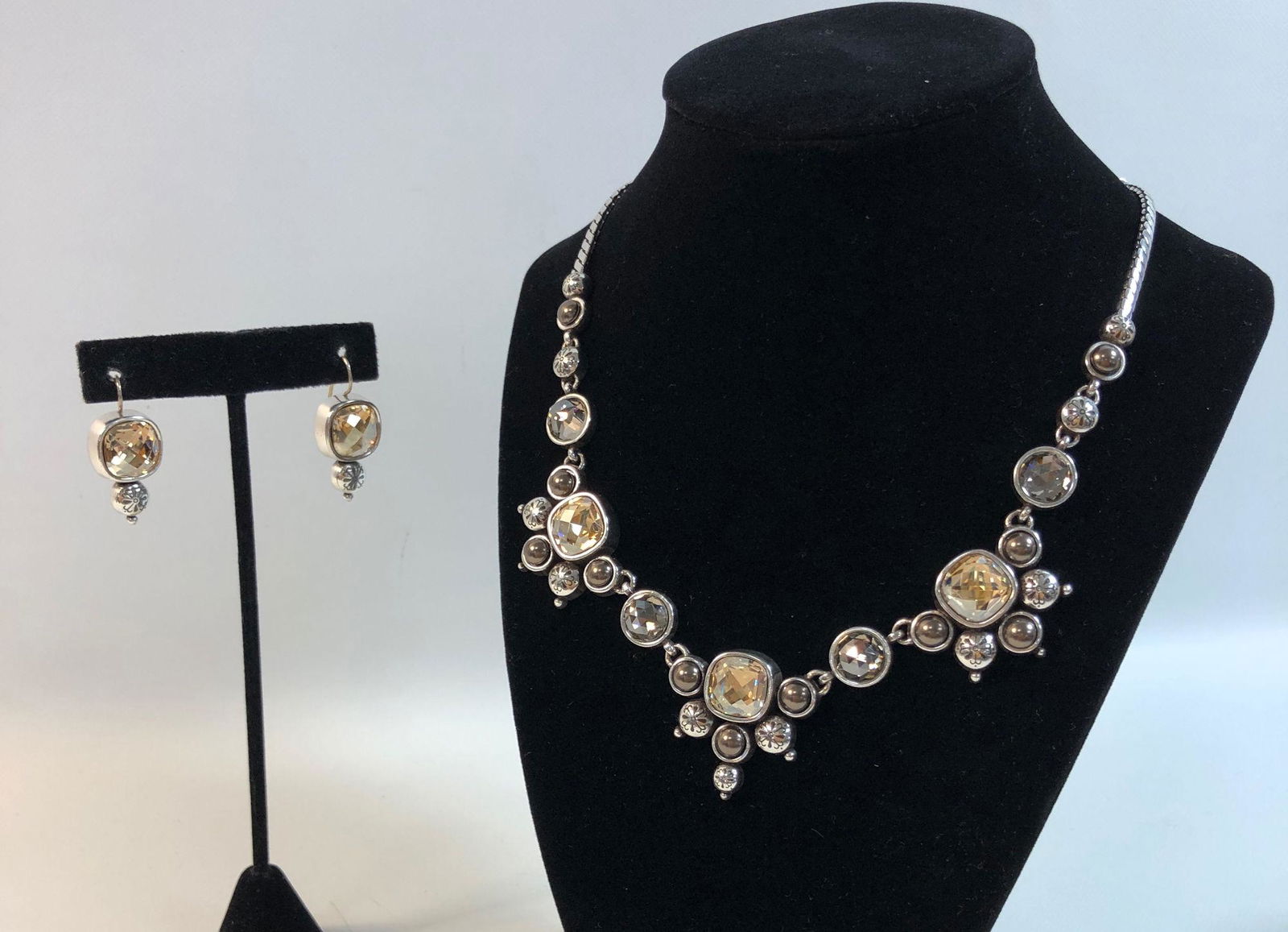 STERLING SILVER JEWELRY SET (1 of 13)