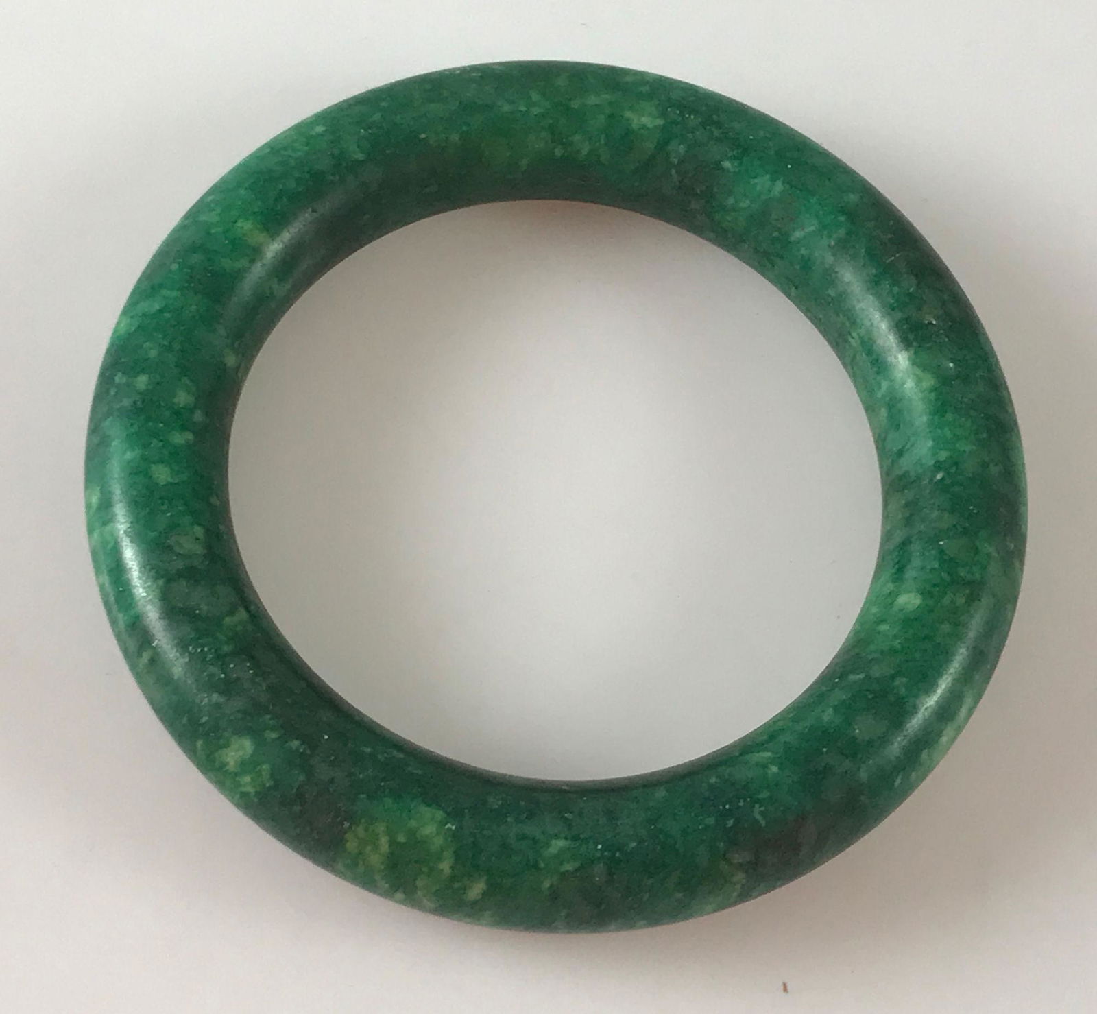 GREEN STONE BANGLE (1 of 3)