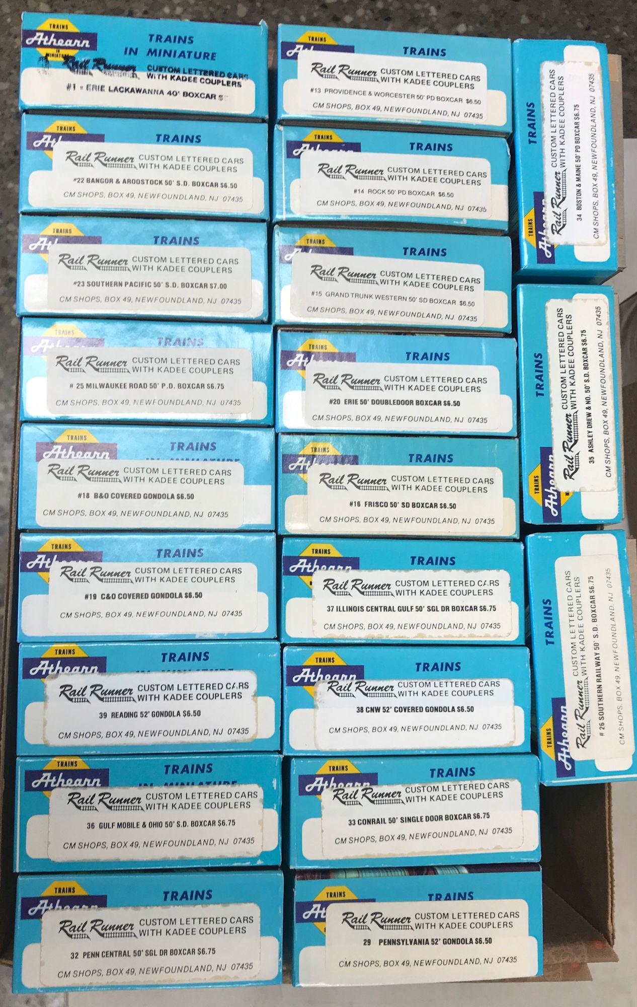 LOT 21 ATHEARN HO GAUGE ROLLING STOCK KITS. NIB (1 of 1)