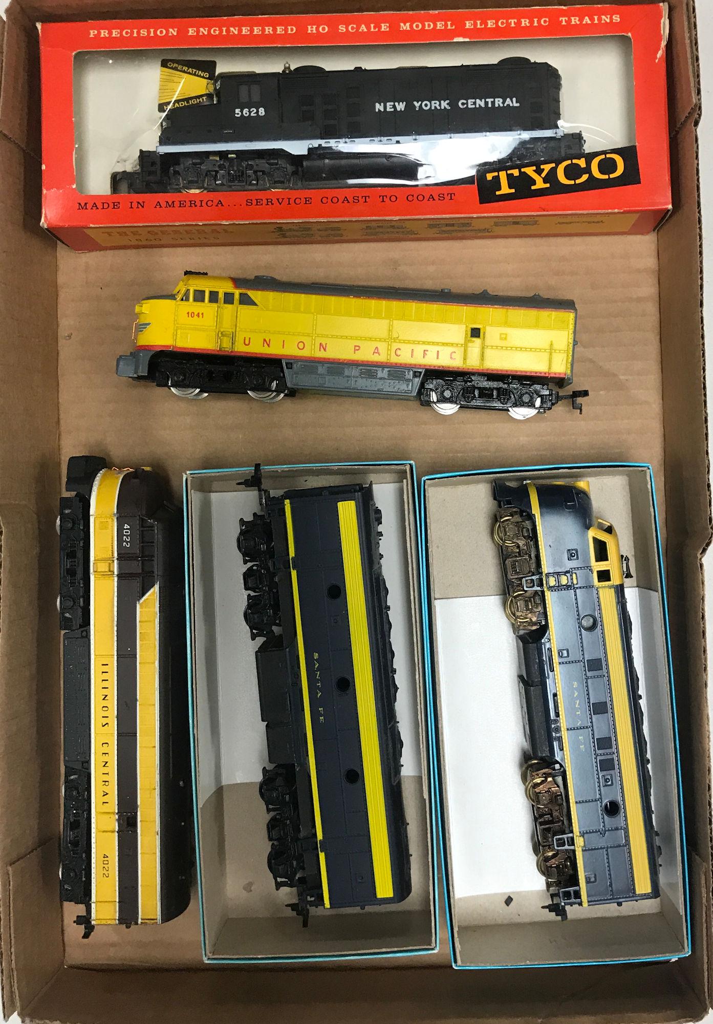 LOT 4 HO GAUGE LOCOMOTIVES - TYCO 5628 NEW YORK (1 of 1)