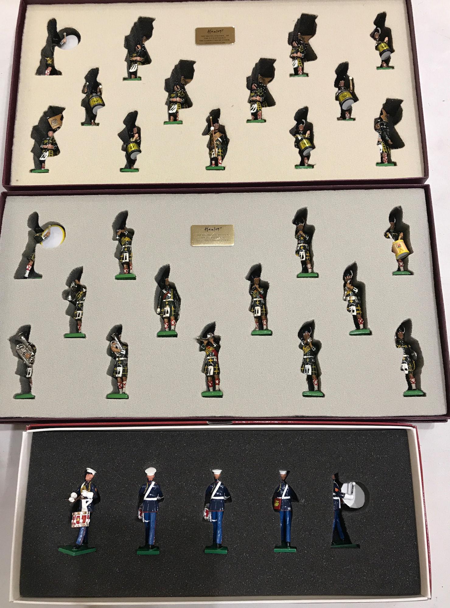 LOT 3 SETS BRITAINS SOLDIERS - 5 U.S. 8TH MARINE CORPS (1 of 1)