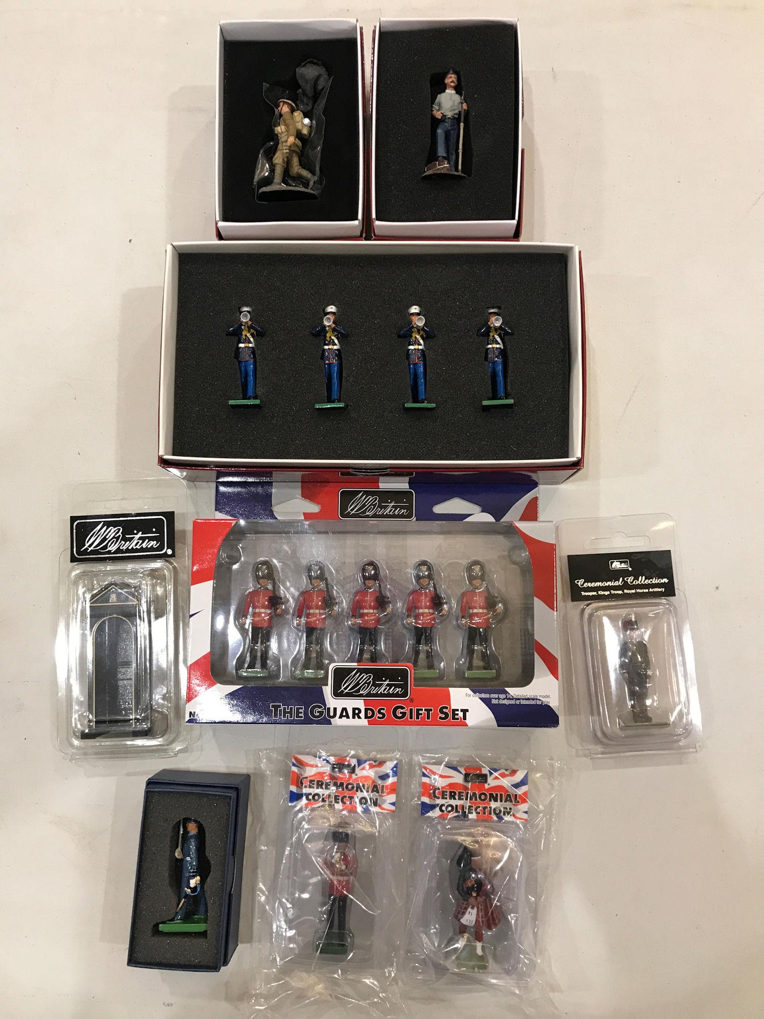 LOT 2 SETS AND 7 INDIVIDUAL BRITAINS SOLDIERS - 5 (1 of 1)