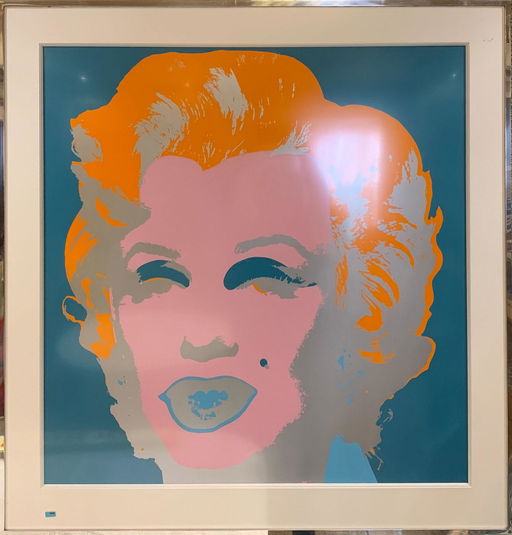 Marilyn Monroe Pop Art Andy Warhol Print In Chrome Jan 15 2020