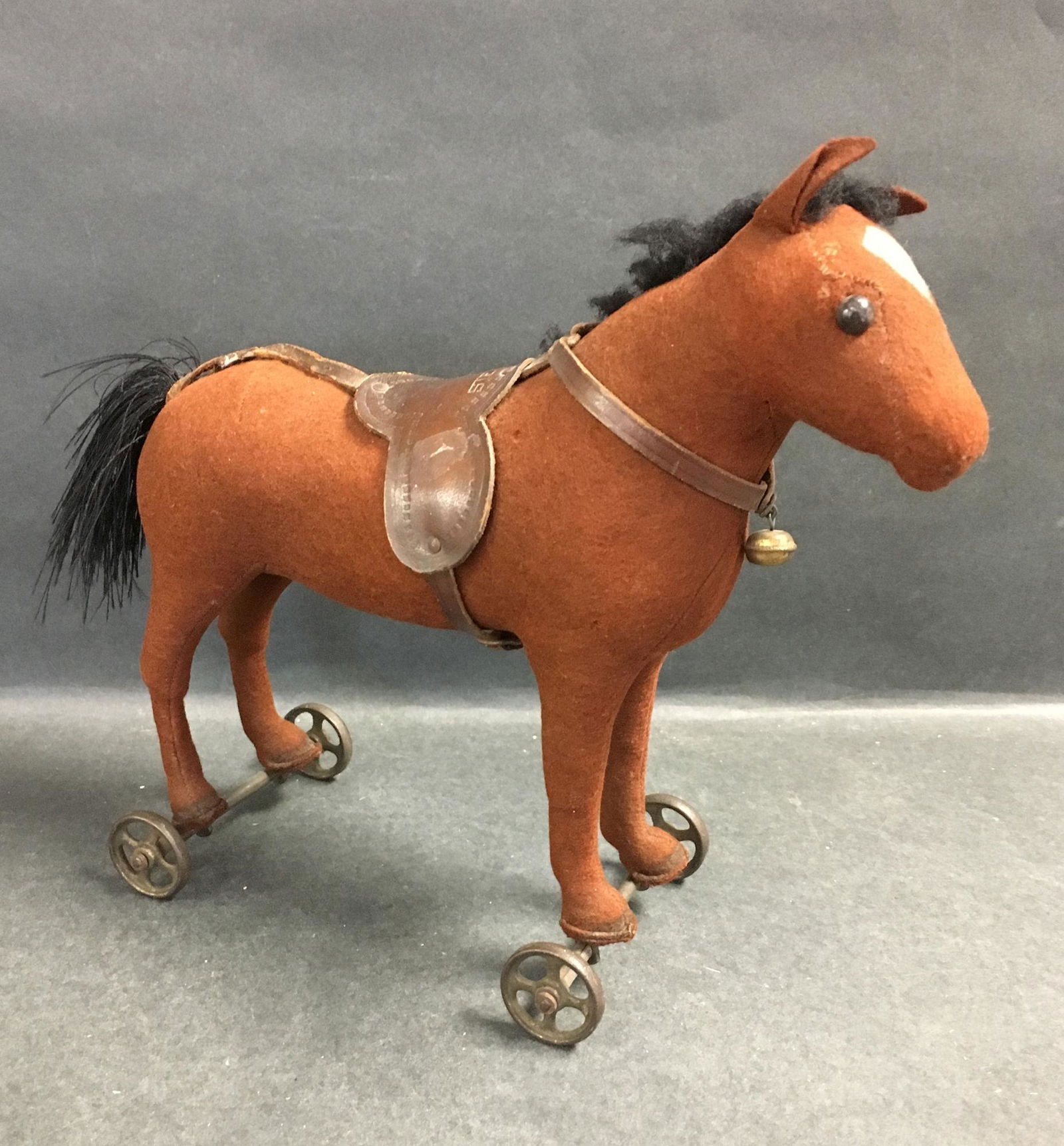 Steiff Horse On Wheels
