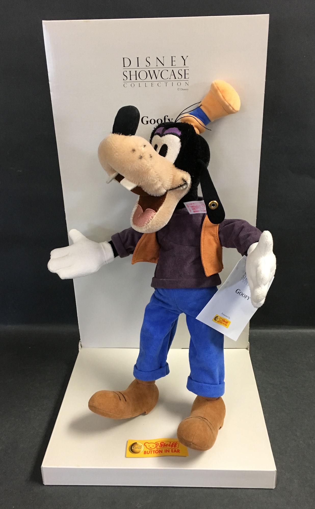15" STEIFF DISNEY SHOWCASE COLLECTION "GOOFY" IN (1 of 2)