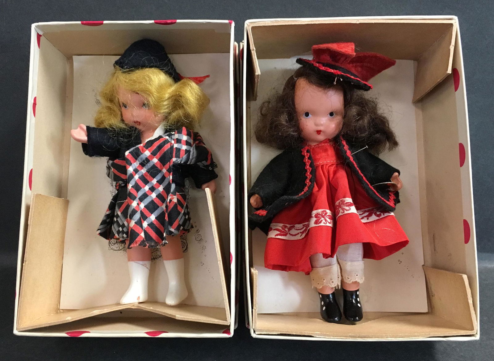 (2) 5 ½" VINTAGE NANCY ANN STORYBOOK DOLLS IN (1 of 1)