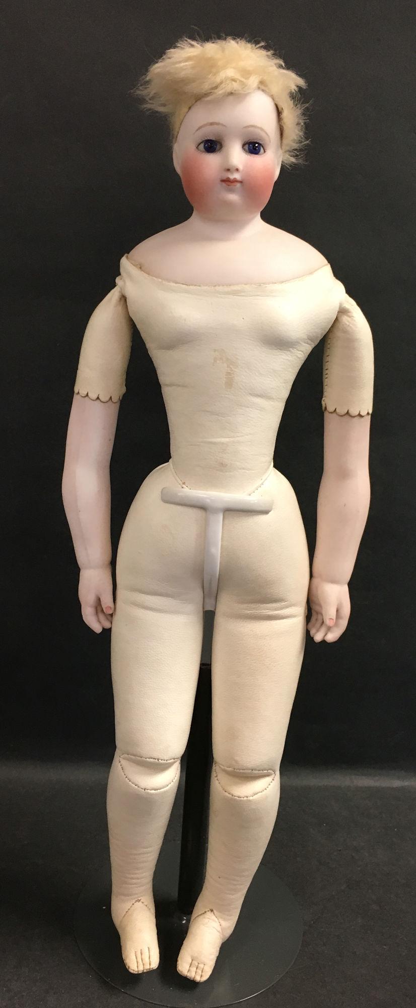 15 ½" FRENCH FASHION TYPE LADY. BISQUE (1 of 1)