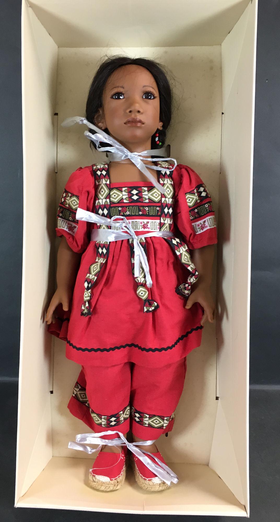 26" ANNETTE HIMSTEDT DOLL "PANCHITA" FROM THE CHILDREN (1 of 2)