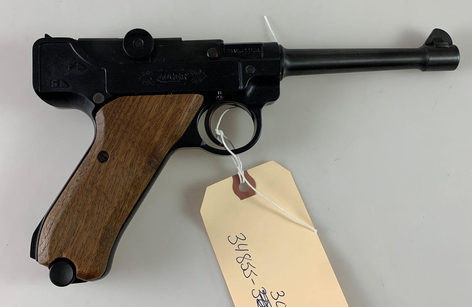 STOEGER LUGER .22 CALIBER SEMI-AUTO PISTOL SN: 46841,: STOEGER LUGER .22 CALIBER SEMI-AUTO PISTOL SN: 46841, INCLUDING 2 HOLSTERS