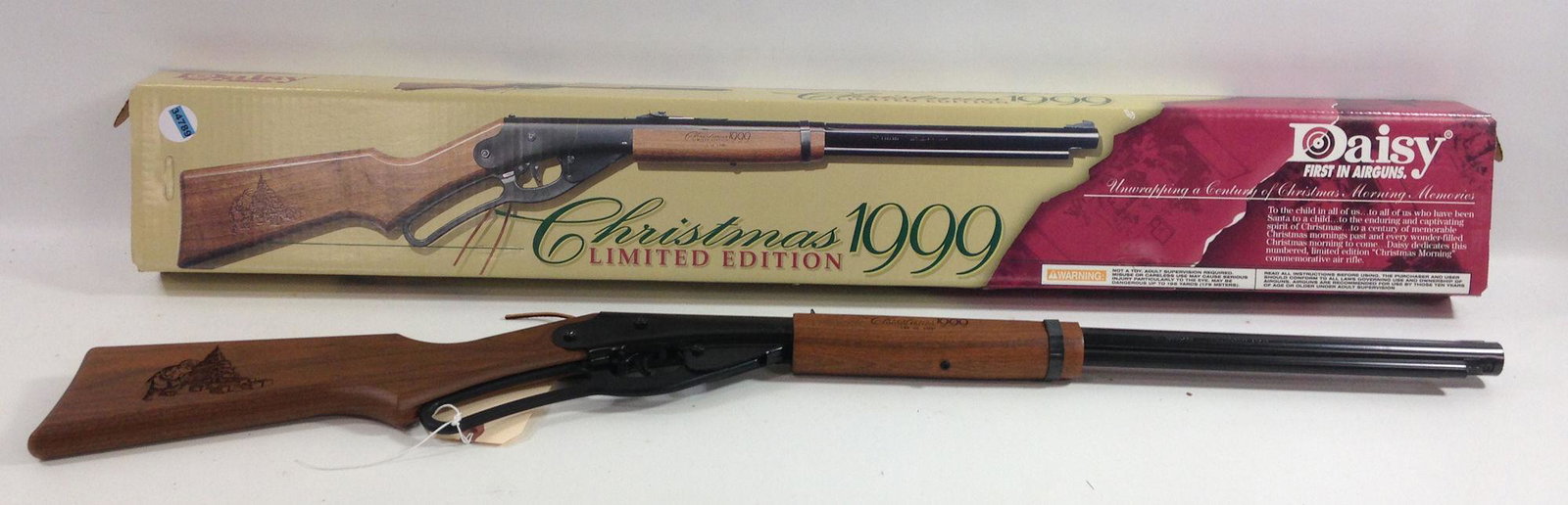 DAISY RED RYDER 1999 CHRISTMAS LIMITED EDITION 148 OF: DAISY RED RYDER 1999 CHRISTMAS LIMITED EDITION 148 OF 1500, BB GUN, NEW IN BOX, *******DOES NOT NEED CALLED IN ********