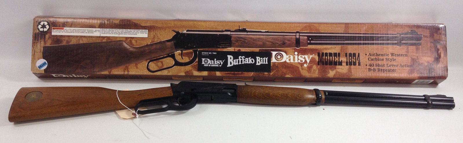 DAISY RED RYDER 1846-1996 LIMITED EDITION BB GUN, NEW: DAISY RED RYDER 1846-1996 LIMITED EDITION BB GUN, NEW IN BOX, *******DOES NOT NEED CALLED IN ********