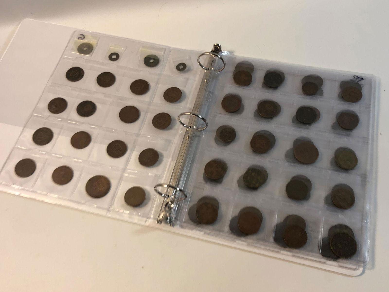 BINDER OF CHINESE COINS (1 of 20)