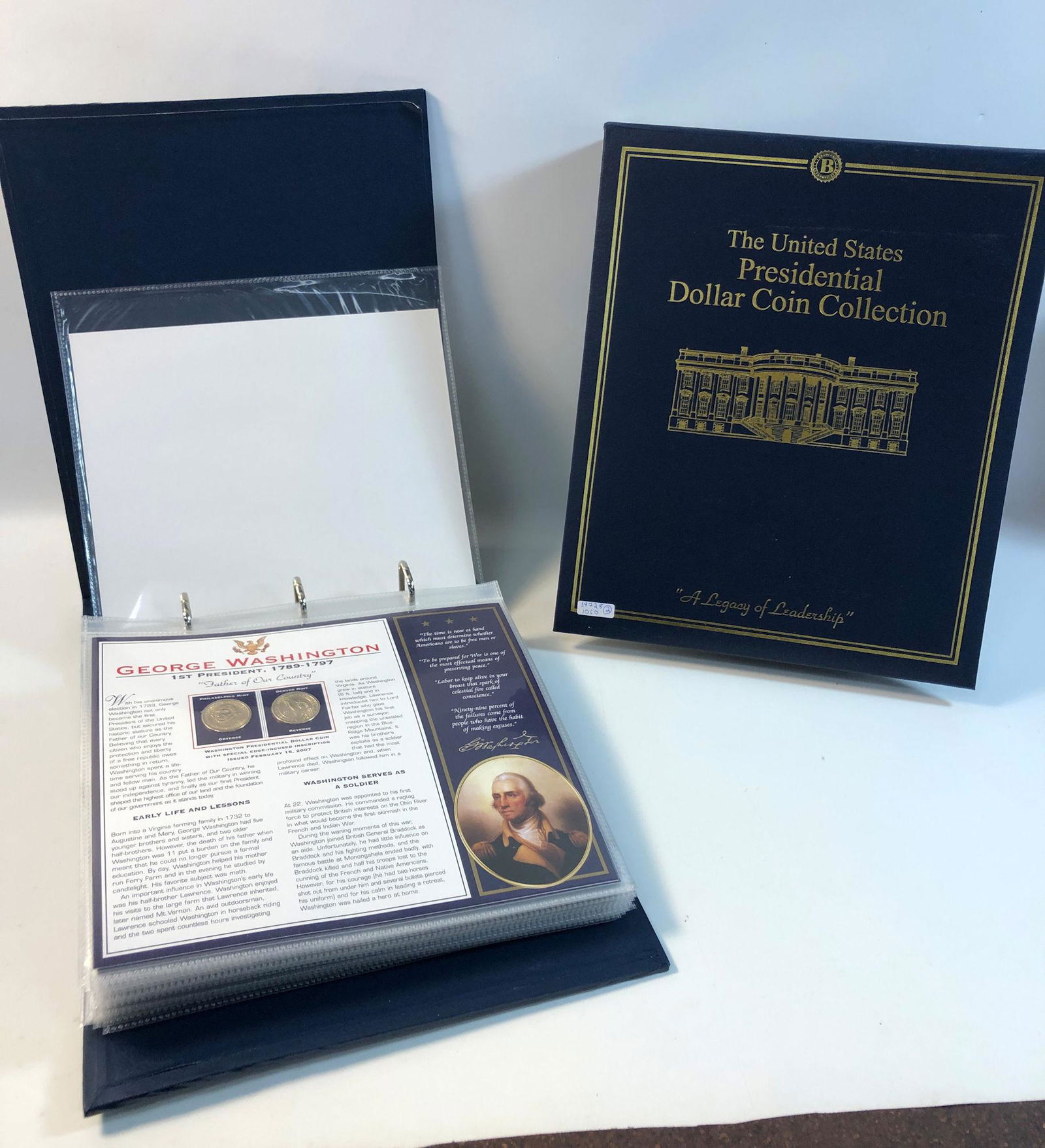 UNITED STATED PRESIDENTIAL DOLLAR COIN COLLECTION (1 of 5)