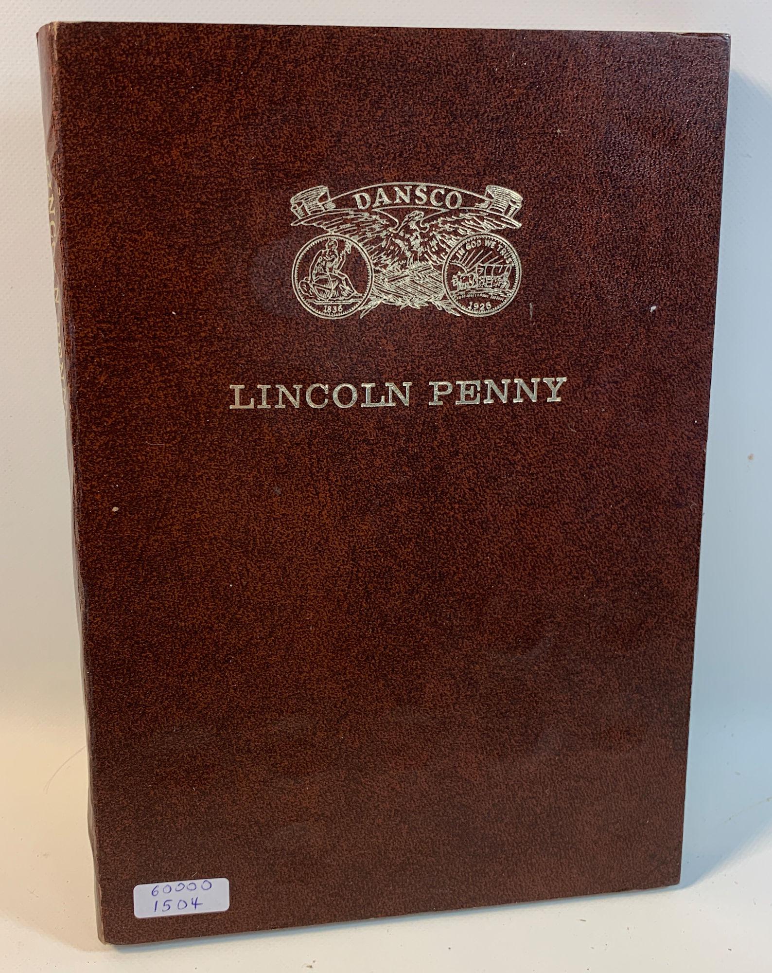 DANSCO LINCOLN PENNY ALBUM WITH COINS (1 of 6)
