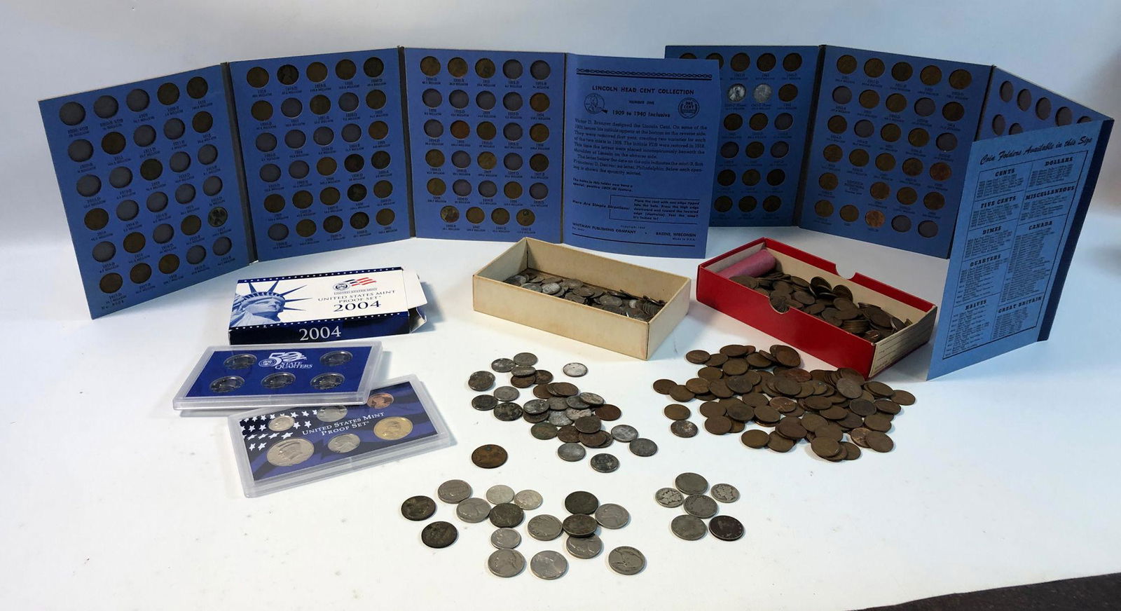 LOT OF VINTAGE U.S. COINS (1 of 5)