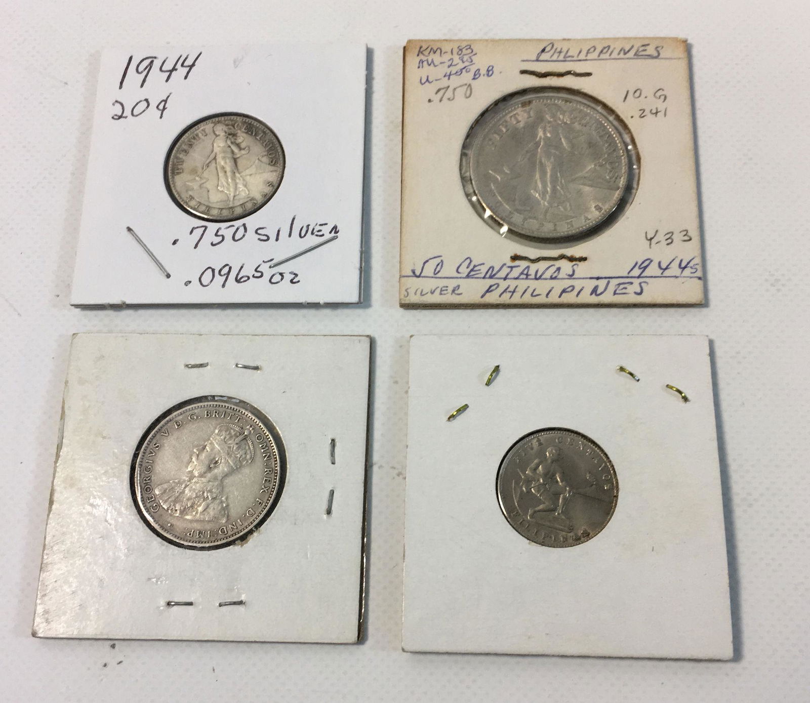 U.S. - PHILLIPINES TERRITORIAL COINS AND ONE AUSTRALIAN (1 of 2)