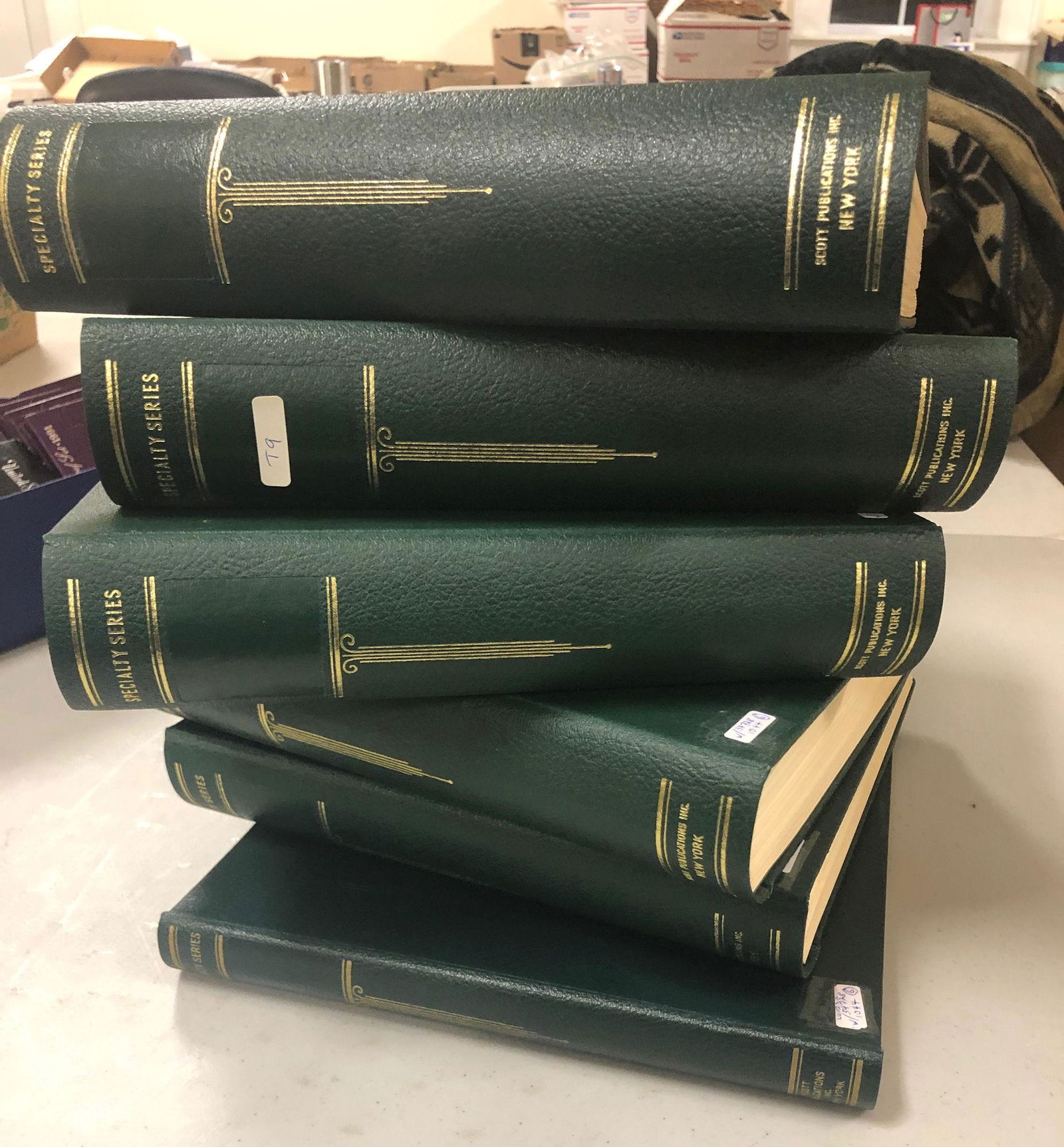 SIX SCOTT'S SPECIALTY SERIES STAMP ALBUMS (1 of 7)