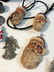 LOT OF ASSORTED HOLIDAY PINS AND ACCESSORIES - 10