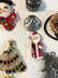 LOT OF ASSORTED HOLIDAY PINS AND ACCESSORIES - 8