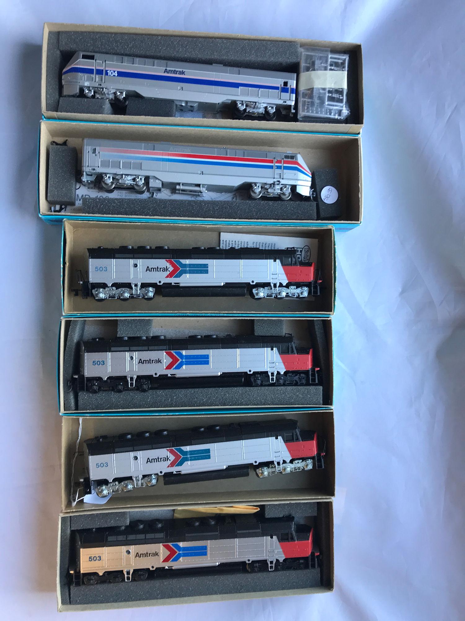LOT 6 ATHEARN HO GAUGE LOCOMOTIVES - #3624, (3) #3634, (1 of 1)