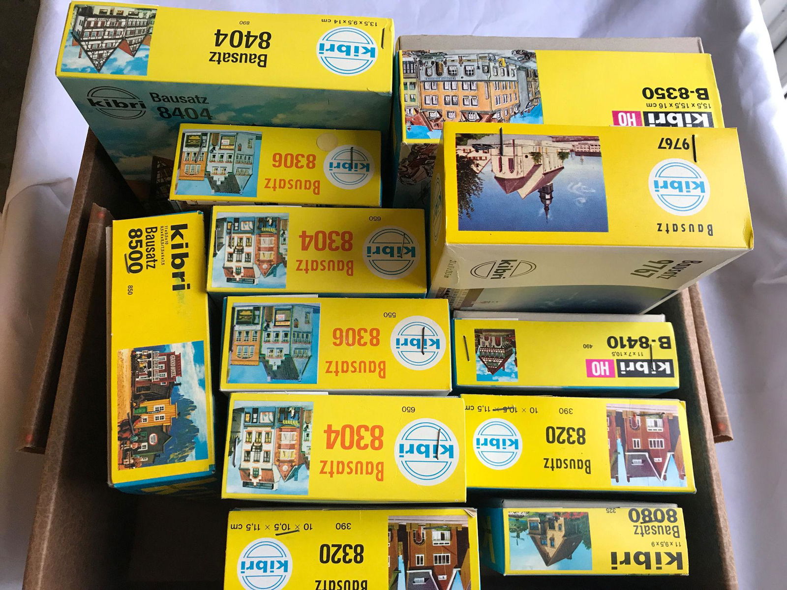 LOT 12 KIBRI HO GAUGE BUILDING KITS. NIB (1 of 1)