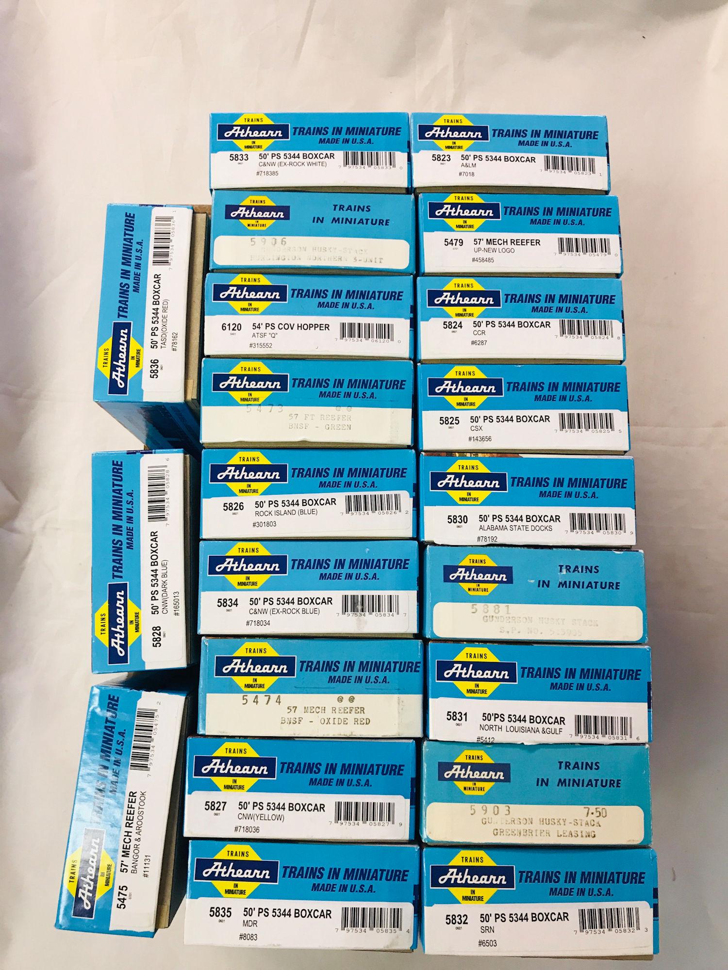 LOT 21 ATHEARN HO GAUGE ROLLING STOCK KITS, ORIGINAL (1 of 1)