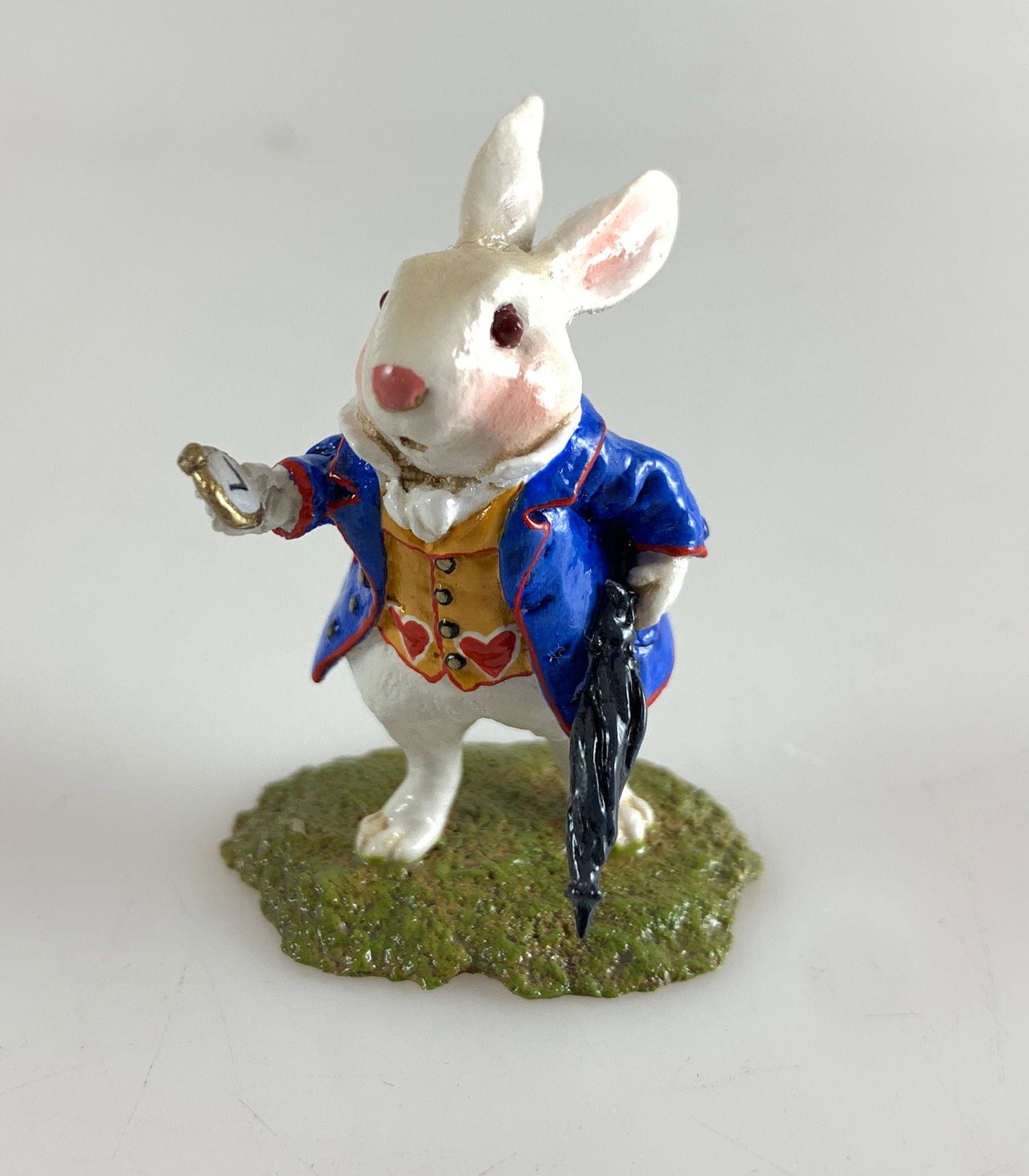 WEE FOREST FOLK RABBIT FROM ALICE IN WONDERLAND WITH: WEE FOREST FOLK RABBIT FROM ALICE IN WONDERLAND WITH ORIGINAL BOX