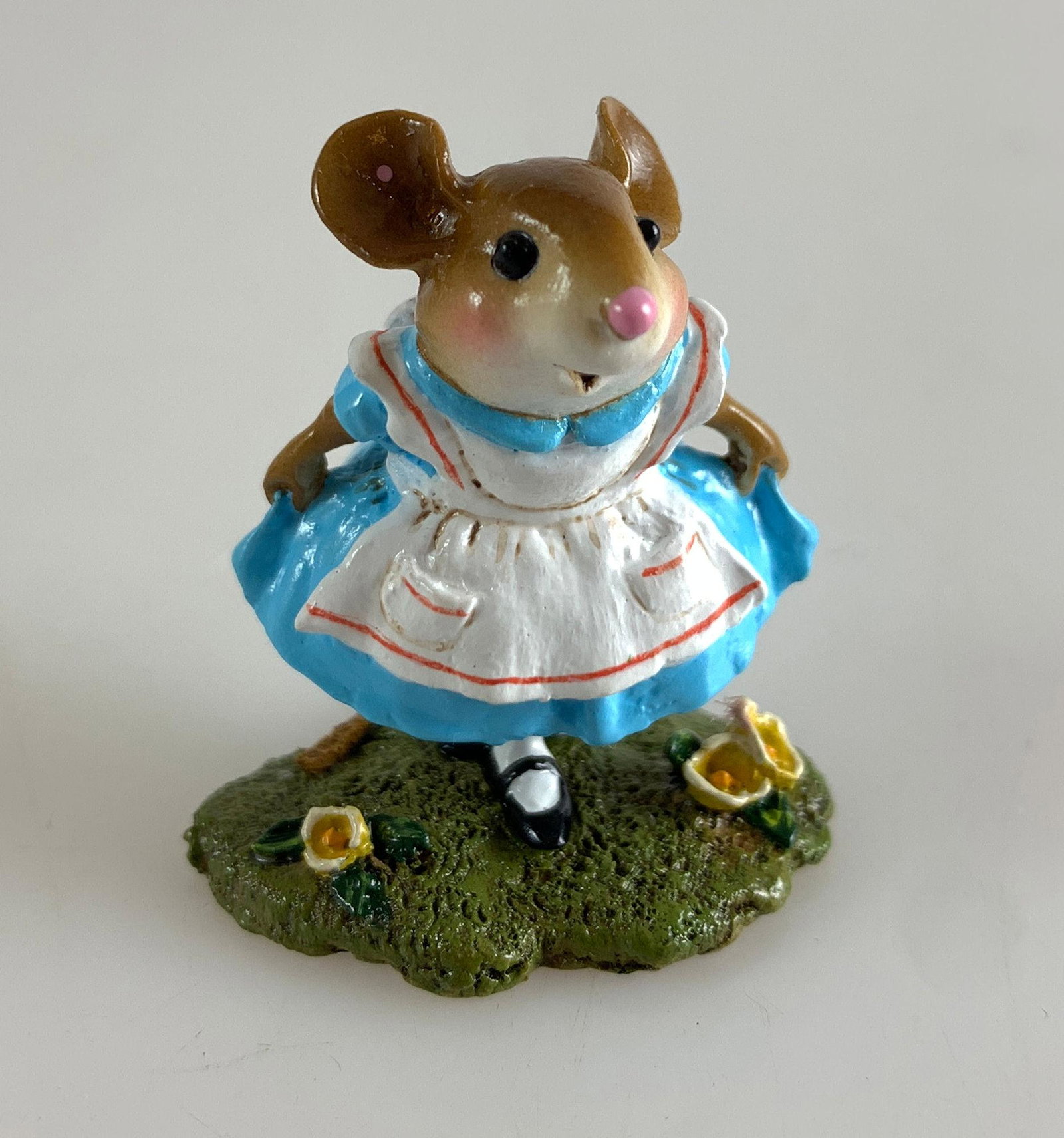 WEE FOREST FOLK "ALICE IN WONDERLAND" WITH ORIGINAL BOX: WEE FOREST FOLK "ALICE IN WONDERLAND" WITH ORIGINAL BOX