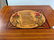 MAHOGANY LAP DESK WITH MAPLE INLAY AND DECORATED TOP, - 2